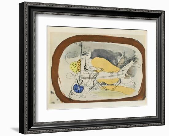 Carnets Intimes 18-Georges Braque-Framed Collectable Print