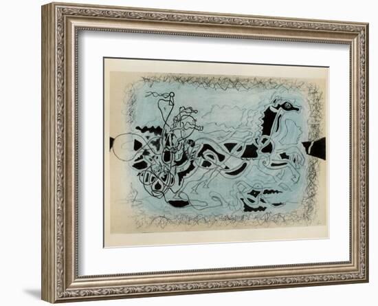 Carnets Intimes 19-Georges Braque-Framed Collectable Print