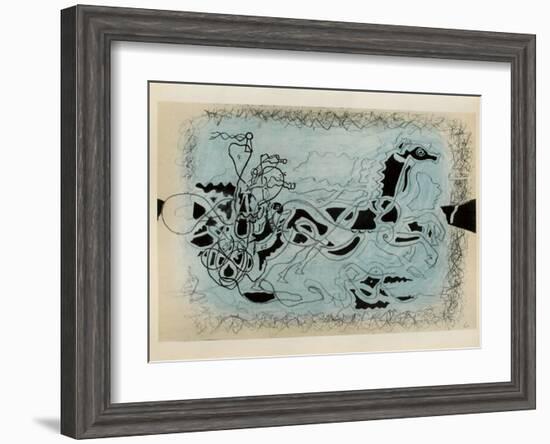 Carnets Intimes 19-Georges Braque-Framed Collectable Print