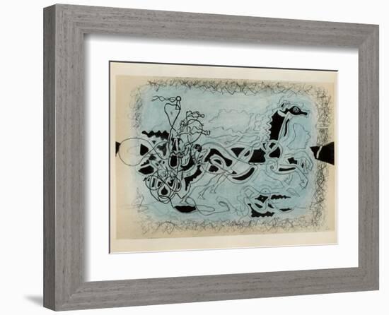 Carnets Intimes 19-Georges Braque-Framed Collectable Print