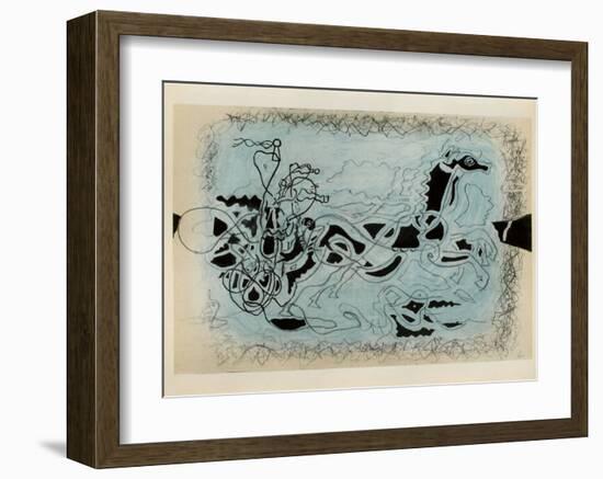 Carnets Intimes 19-Georges Braque-Framed Collectable Print