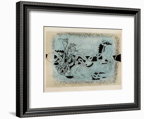 Carnets Intimes 19-Georges Braque-Framed Collectable Print