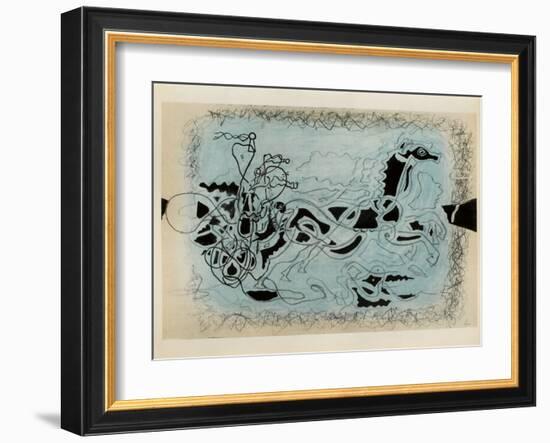 Carnets Intimes 19-Georges Braque-Framed Collectable Print