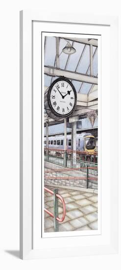 Carnforth Railway Station Clock, Lancashire, 2008-Sandra Moore-Framed Giclee Print