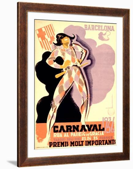 Carnival, 1936-Unknown Tubau-Framed Giclee Print