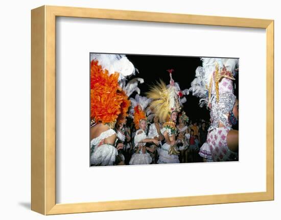 Carnival, Corrientes, Northern Argentina, Argentina, South America-Walter Rawlings-Framed Photographic Print