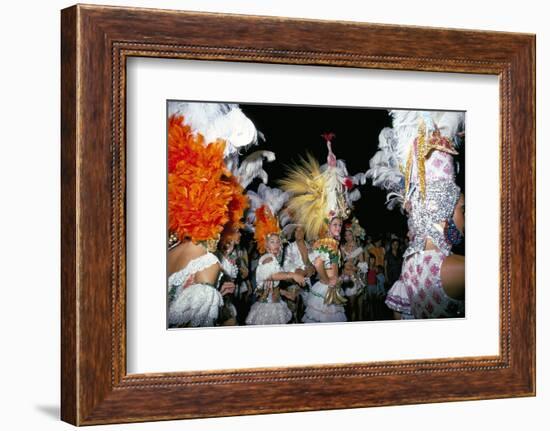 Carnival, Corrientes, Northern Argentina, Argentina, South America-Walter Rawlings-Framed Photographic Print