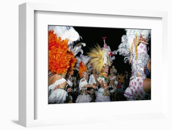 Carnival, Corrientes, Northern Argentina, Argentina, South America-Walter Rawlings-Framed Photographic Print