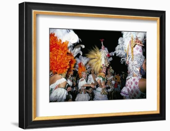 Carnival, Corrientes, Northern Argentina, Argentina, South America-Walter Rawlings-Framed Photographic Print