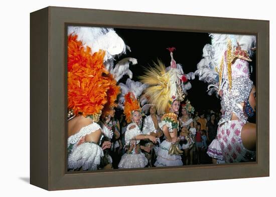 Carnival, Corrientes, Northern Argentina, Argentina, South America-Walter Rawlings-Framed Premier Image Canvas