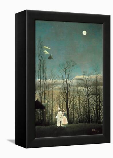 Carnival Evening-Henri Rousseau-Framed Stretched Canvas