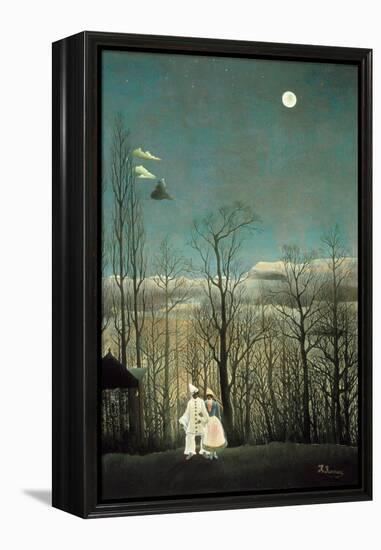 Carnival Evening-Henri Rousseau-Framed Stretched Canvas