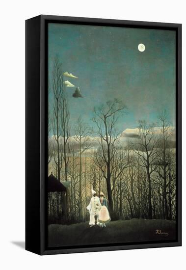 Carnival Evening-Henri Rousseau-Framed Stretched Canvas