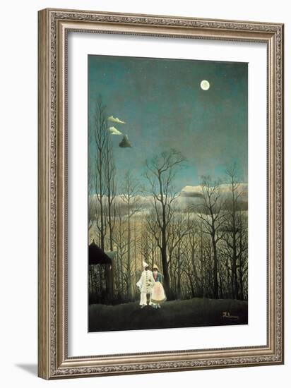 Carnival Evening-Henri Rousseau-Framed Art Print