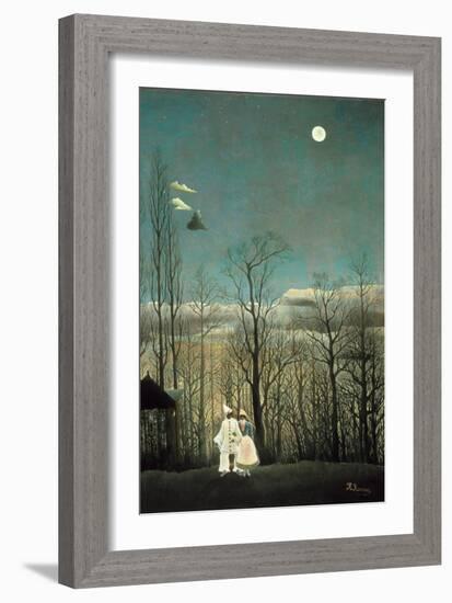 Carnival Evening-Henri Rousseau-Framed Art Print