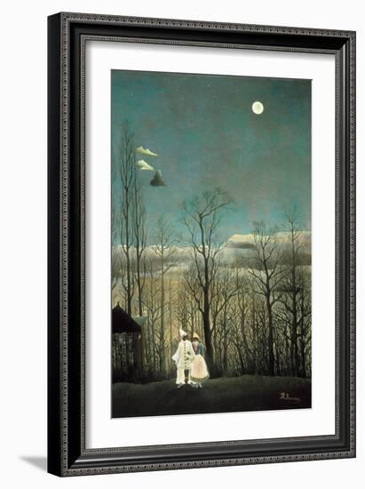 Carnival Evening-Henri Rousseau-Framed Art Print