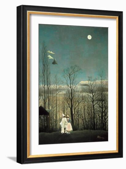 Carnival Evening-Henri Rousseau-Framed Art Print