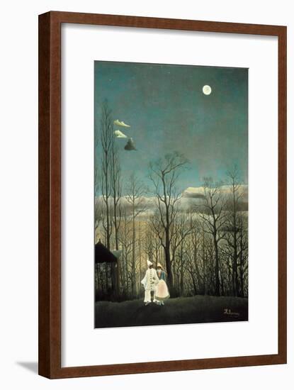 Carnival Evening-Henri Rousseau-Framed Art Print