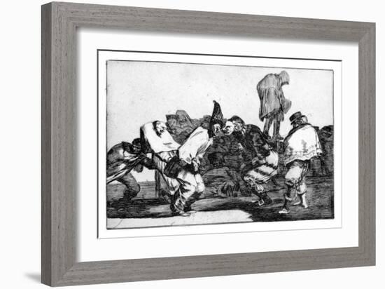 Carnival Fantasy, 1819-1823-Francisco de Goya-Framed Giclee Print