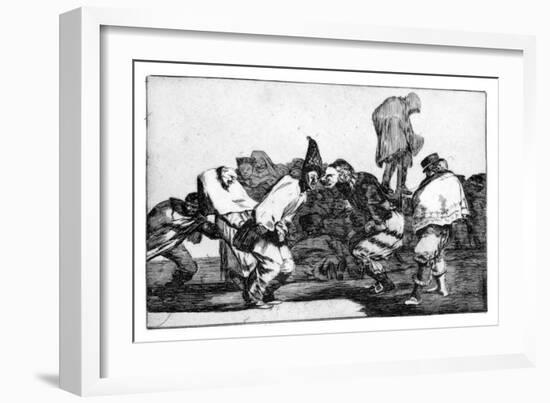 Carnival Fantasy, 1819-1823-Francisco de Goya-Framed Giclee Print