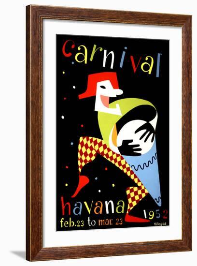 Carnival, Havana, 1952-null-Framed Art Print