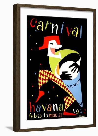 Carnival, Havana, 1952-null-Framed Art Print