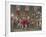 Carnival in Rome, Festival of the Moccoletti (Tapers), Italy, 19th Century-null-Framed Giclee Print