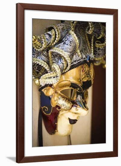 Carnival mask, Venice, Veneto, Italy-Russ Bishop-Framed Premium Photographic Print