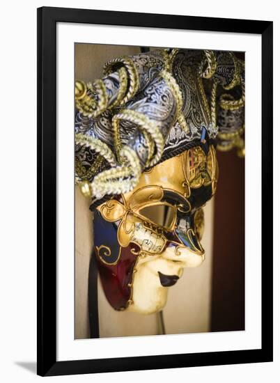 Carnival mask, Venice, Veneto, Italy-Russ Bishop-Framed Premium Photographic Print