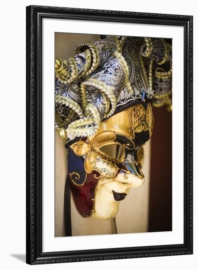 Carnival mask, Venice, Veneto, Italy-Russ Bishop-Framed Premium Photographic Print