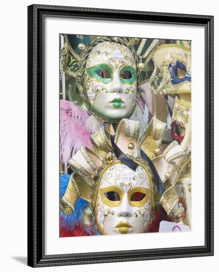 Carnival Masks, Tuscany, Florence, Italy-Rob Tilley-Framed Photographic Print