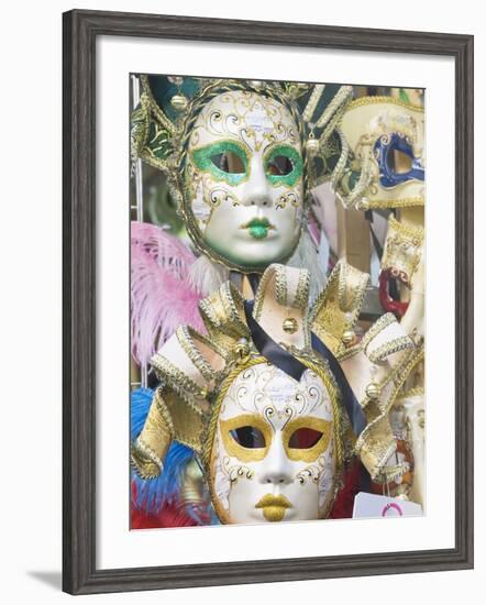 Carnival Masks, Tuscany, Florence, Italy-Rob Tilley-Framed Photographic Print