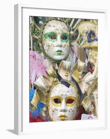 Carnival Masks, Tuscany, Florence, Italy-Rob Tilley-Framed Photographic Print