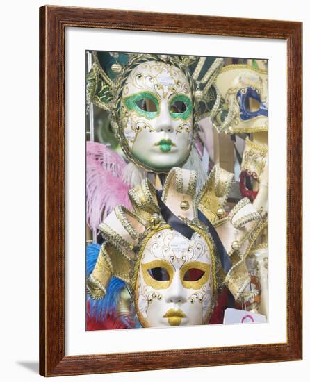 Carnival Masks, Tuscany, Florence, Italy-Rob Tilley-Framed Photographic Print