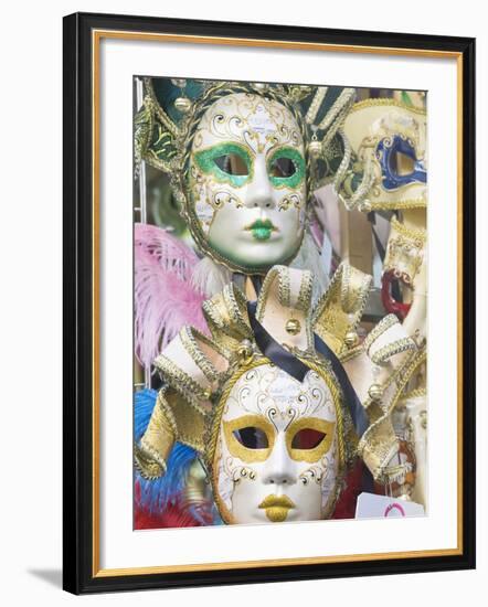 Carnival Masks, Tuscany, Florence, Italy-Rob Tilley-Framed Photographic Print