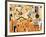 Carnival of Harlequin-Joan Miro-Framed Art Print