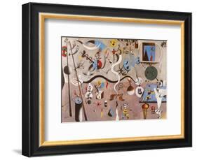 Carnival of Harlequin-Joan Miro-Framed Art Print