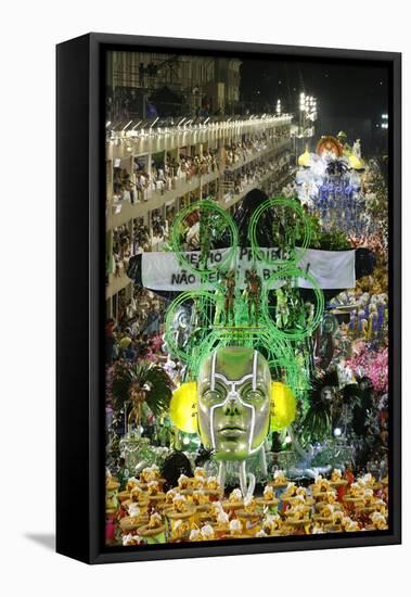 Carnival Parade at the Sambodrome, Rio de Janeiro, Brazil, South America-Yadid Levy-Framed Premier Image Canvas