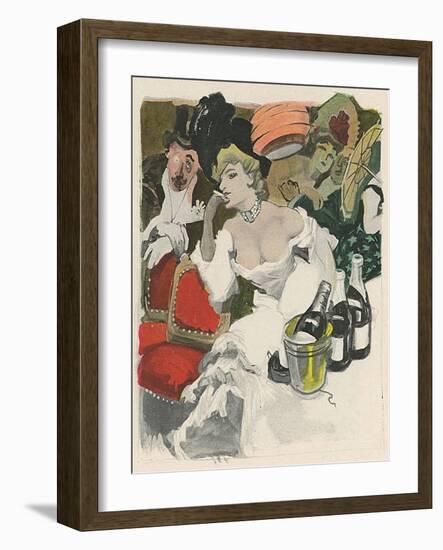 Carnival Party 1906-Ernst Heilemann-Framed Art Print