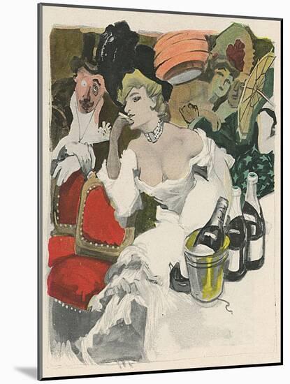 Carnival Party 1906-Ernst Heilemann-Mounted Art Print