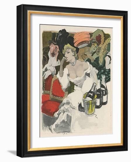 Carnival Party 1906-Ernst Heilemann-Framed Art Print