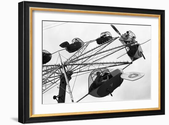 Carnival Ride, 1942-Arthur Rothstein-Framed Giclee Print