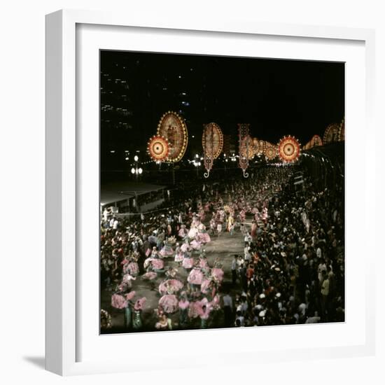 Carnival, Rio de Janeiro, Brazil-null-Framed Photographic Print