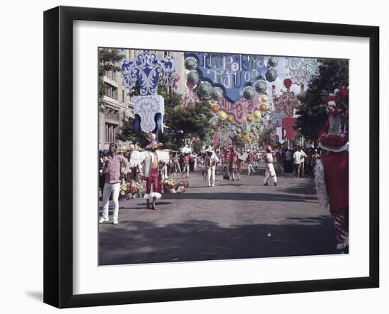 Carnival, Rio de Janeiro, Brazil-null-Framed Photographic Print