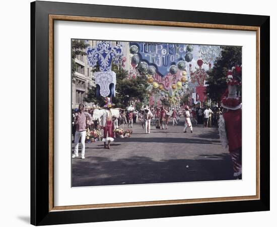 Carnival, Rio de Janeiro, Brazil-null-Framed Photographic Print