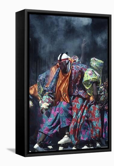 Carnival, St. Georges, Grenada-null-Framed Premier Image Canvas