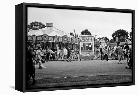 Carnival Ticket Booth-null-Framed Stretched Canvas