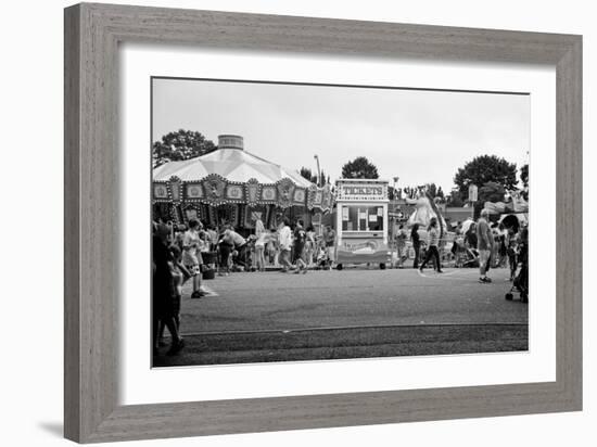 Carnival Ticket Booth-null-Framed Photo