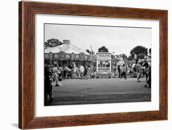 Carnival Ticket Booth-null-Framed Photo