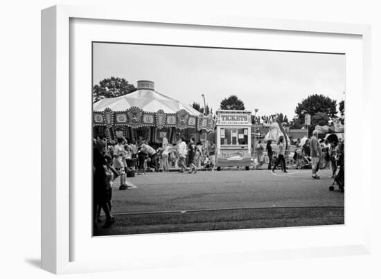 Carnival Ticket Booth-null-Framed Photo